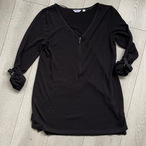 Thyme Maternity Nursing Sweater Shirt Size Medium Adjustable 3/4
